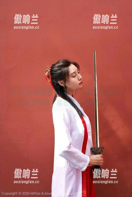 MiiTao蜜桃社-陌子Mandy MiiTao蜜桃社 - 自从有了陌子Mandy的免费图包,秘密再也藏不住了!