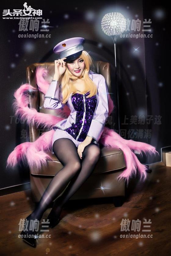 TouTiao头条女神-美纳子 TouTiao头条女神 - 不怕鬼,上美纳子这免费万圣节写真!保证给你回忆满满