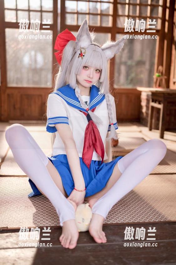 九柒喵 看!九柒喵灰丝写真全集,谁能不流口水?